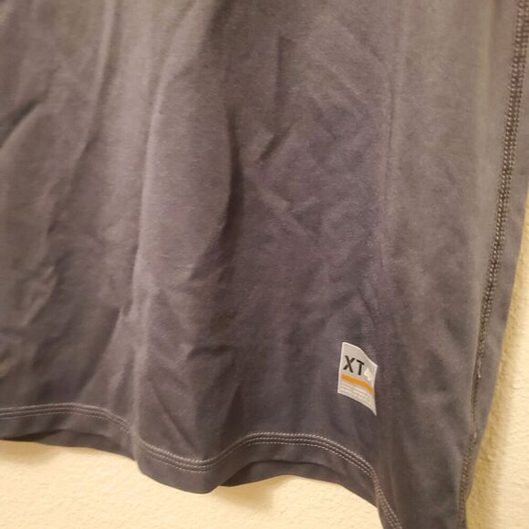 US Army T Shirt Mens Size L Large Gray With Zip Back Pocket By SOFFE - Picture 13 of 16